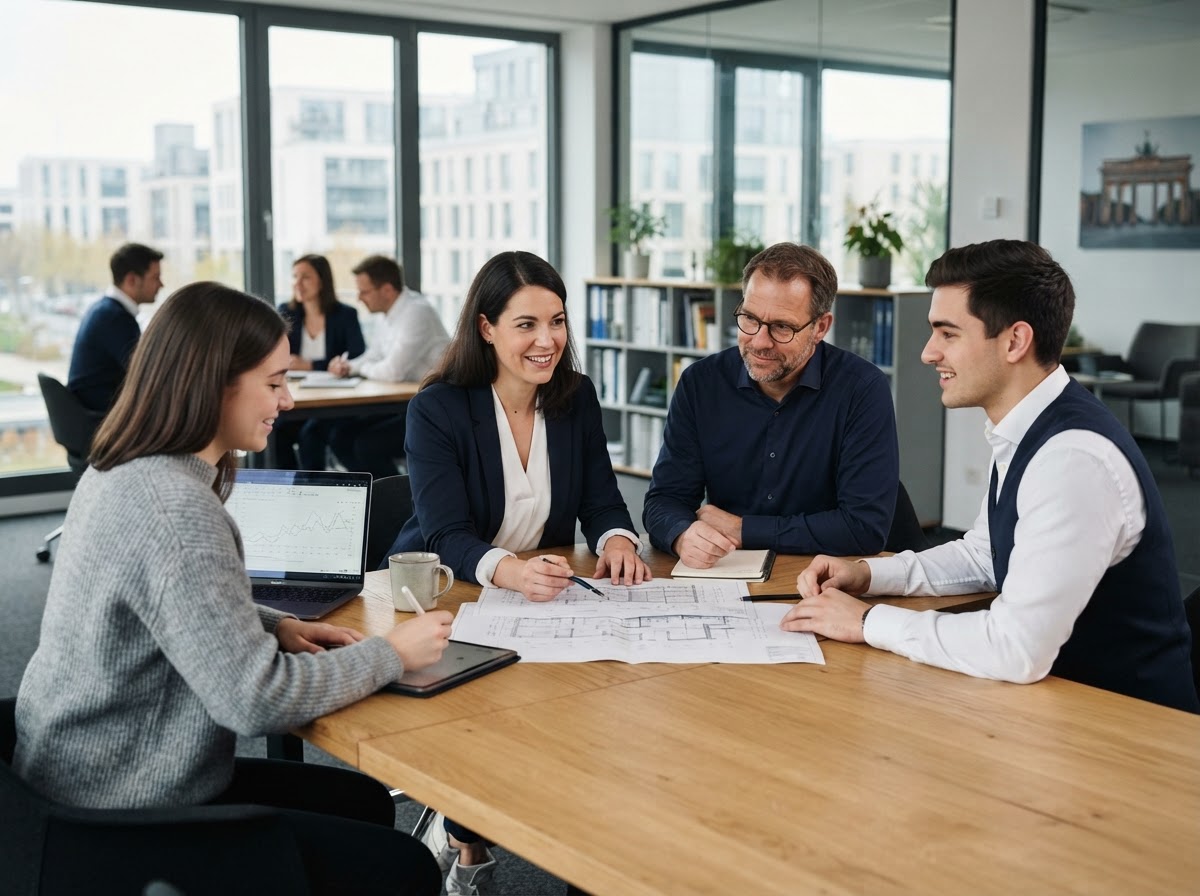 Zanivo Relu Team bei der Analyse von Marktdaten und Risikomodellen